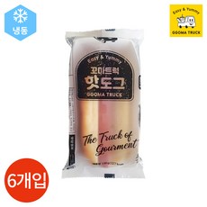 꼬마트럭 핫도그, 6개, 120g