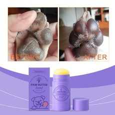 강아지 미끄럼방지 풋크림 보습제 강아지 발바닥 보습제 강아지 핸드 컨디셔너 강아지연고 강아지보습제 애견용품, 1개, 30g