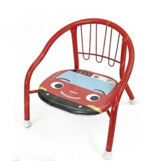 타요 의자 삑삑이 어린이 유아 등받이 아동, 색상랜덤1p, 1개