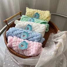 寶貝不無聊 兒童洗臉巾 純棉紗布 可愛動物造型 擦手巾 口水巾, 恐龍款, 1個