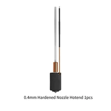 플라잉 베어 3D 프린터 FLYING BEAR S1 완전 핫엔드 대체 황동 및 경화 강철 깍지 포함, 02 S1 0.4mm hotend 1pcs