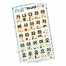 MN 사운드벽보 룰루랄라 가나다 벽걸이