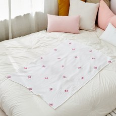 모던하우스 캐치티니핑 시즌4 하츄핑 면모달거즈 자수 블랑켓 75x110 아이보리 CZ2423021