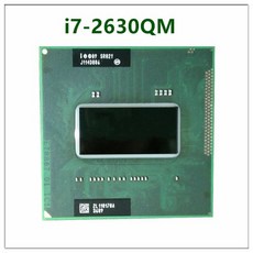 코어 i7 2630QM CPU SR02Y 쿼드 소켓 G2/rPGA988B 45W 2 0Ghz 6MB, 한개옵션1
