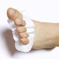 발가락벌리기 무좀방지 사이 발가락패드 발톱 밴드 습진 링 발냄새제거, 패드 120매