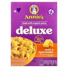 Annie's Homegrown 디럭스 쉘 에이지드 체다 312g(11온스)