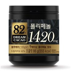 롯데 드림카카오 82% 폴리페놀 초콜릿, 86g, 1개