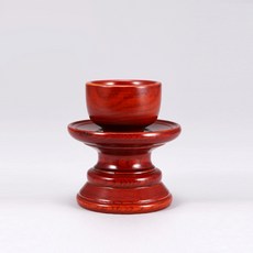 이조본고가구 남원 술잔 술받침 세트 제수용품 제기술잔