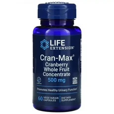 라이프익스텐션 Cran-Max 크랜베리 Cranberry 통 Whole 프루트 과일 Fruit 농축 Concentrate 500mg 60정 비, 1개