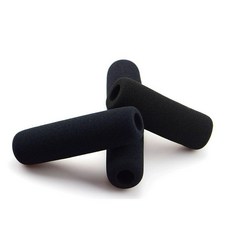 장비 유튜브 지향성 녹음 개인방송 음향 스폰지 마이크, 1개, 블랙[길이 12cm]