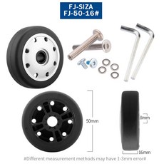 가방 교체 범용 편리한 휠 액세서리 항공기 자동 유지 보수 및 충격 흡수, 1pcs, FJ5016