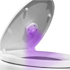 자동 UV 변기살균기 스마트 변기소독기 변기살균, 화이트