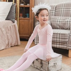 긴팔 쉬폰 발레복