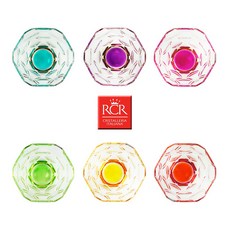RCR RIFLESSI 彩色水晶小碗 六入盒裝 冰碗 甜點碗, 1個