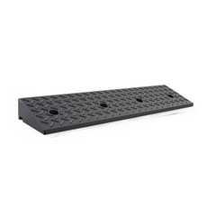 가로장벽 고무매트 차량 진입판 오름판 경사판 경사로, 자전거 전기차 50x27x8, 1개