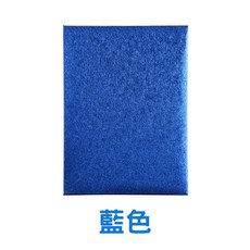 A4 簽約本 證書夾 - 紅色, 蓝色, 1個裝