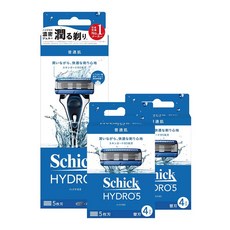 Schick 舒適 水次元5 刮鬍刀組 1刀把+7刀片, 1個