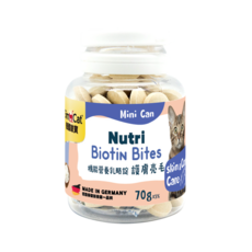 GimCat 貓草錠 機能營養乳酪錠 護膚亮毛-70g，添加乳酪，提升嗜口性，維持皮膚健康，使毛髮亮麗有光澤, 70g, 1個, 皮膚/頭髮