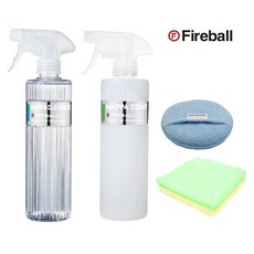 파이어볼 나파클리너 나파코트 세트 자동차 가죽 세정제 코팅제 관리제+타월 어플, 1개