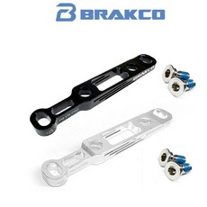 브라코 CMA-17 플랫마운트 어댑터 초경량 티타늄소재, 블랙