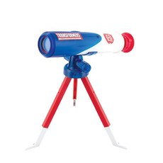 Explore Scientific 트랜스포머 주니어 아동용 망원경 - 6배 배율 야광 튜브 슬라이딩 포커스 접이식 테이블 탑 삼각대 천문학 및 야생 동물을 위한 재미있는