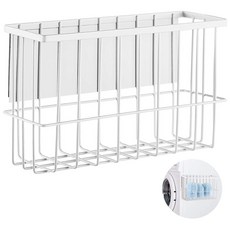 바티파우 마그네틱 드라이어 볼 홀더 세탁실용 월 마운트 랙 정리 및 보관용 선반 보푸라기, 1개