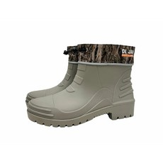 【帝展】短筒野迷 - 棕/灰 登山雨鞋 (附厚底乳膠鞋墊!), 灰,29公分