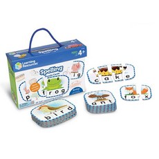 영어단어 맞춤법 스펠링 퍼즐카드 영어학습교구 3세이상 단어공부 G_25114, 1개