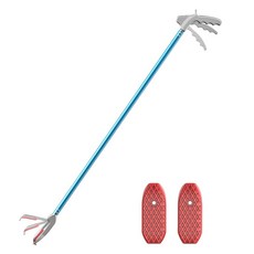 60인치 전문가용 올 알루미늄 합금 뱀 통 파충류 잡기 라틀 뱀잡이 넓은 턱 손잡이 잠금 장치