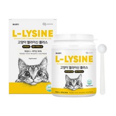 뽀시래기 고양이 허피스 감기 눈물 눈꼽 콧물 재채기 구내염 길고양이 영양제 엘라이신 플러스 70g, 1개, 면역/항산화