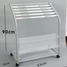 신문 잡지 자료 정리 수납 선반 사무실 진열대 책자 보관, 1개, 670