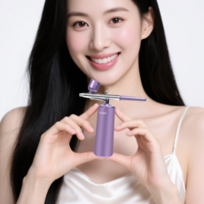 YOPENCE 고압 미스트기 나노 주입식 수분공급기 홈케어 수분공급 보습, 보라색, 120