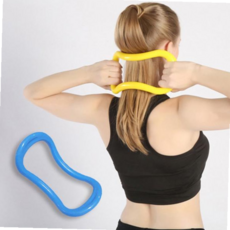 요가링 스트레칭 폼롤러 마사지 종아리링, 요가링 그린, 1개