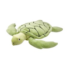 이케아 IKEA 바닷속 동물 인형모음/거북이/범고래/돌고래/우영우/애착인형/봉제인형/쿠션/바디필로우/장난감/아기인형/선물용/유아완구, 거북이 그린, 1개