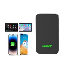 CarlinKit 5.0 무선 안드로이드 오토 애플호환 카플레이 어댑터 공장 유선 CarPlay 자동차용 USB 동글 플러그 앤 플레이 283029, CarlinKit 5.0 무선 안드로이드 오토 및 애플