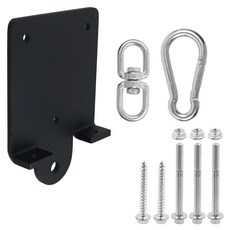 Savagrow 헤비 백 빔 마운트용 헤비 펀칭 백 행거 360° 회전 벽 천장 마운트 우드 빔 후크 복싱 무에타이 트레이닝용, Savagrow 헤비 백 빔 마운트용 펀칭 행거, 36