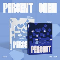 샤이니 온유 - 정규 2집 앨범 PERCENT / Photobook Ver. / 버전, 1%(남색배경)