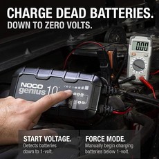 NOCO (노코) genius 10 (지니어스 Battery Chargers 6V &amp; 12V (파워 서플라이 모드 탑재 멀티 퍼 패스, 02 G750 6V&amp;12V 750mA
