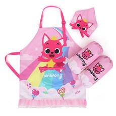 끄니스토어 캐릭터앞치마 토시 두건 3종세트 요리앞치마 성창제품