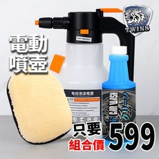 TWINS CAR 電動泡沫噴壺 洗車精 500ML 組合, 1個