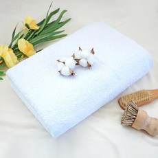 송월 몬테스 40수 500g 바스타월, 1개, 화이트