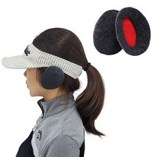 방한용품 방한 겨울용품 귀마개-그레이 이중층단열, S