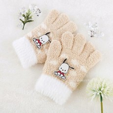 포차코 도트 오지 날개사 장갑_50934534