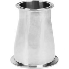 DERNORD 편심감쇠 트리클램프 위생피팅 2인치 x 1.5인치 SS304, 4 inch x 3 inch, 1개