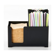 오리스타 하비 디스펜서종이컵 투명컵 냅킨 빨대정리, 1개