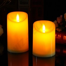 LED캔들 가짜양초 건전지 전자촛불 예식장 성당 교회 led초 전자초