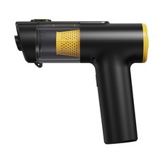 無線吸塵器 15000Pa 超強吸力 乾濕兩用 附贈多種吸頭, 黑色, y007豪華版