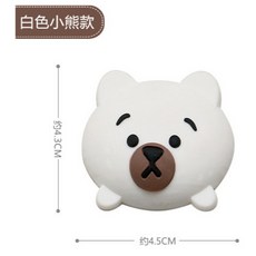 卡通防撞墊 加厚安全防護, 1個, 白熊, 白熊