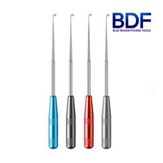 청룡조구 막대형 바늘빼기 자석 마그네틱 돼지꼬리 훅 리무버, 실버