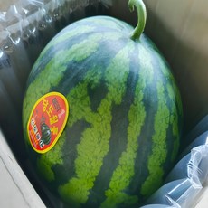 당도선별 수박 에어포장 고당도 꿀수박, 1개, 3~4kg